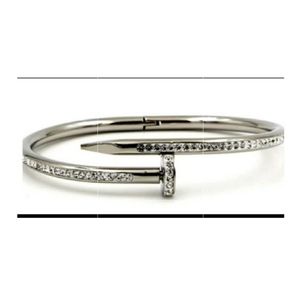 Nail Bracelet with Stones